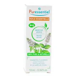 PURESSSENTIEL Huile essentielle menthe verte bio 10ml