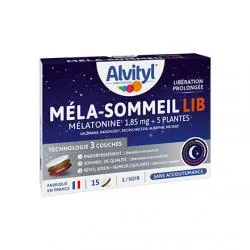 ALVITYL Bien-Etre Physique - Mela sommeil LIB 15 comprimés