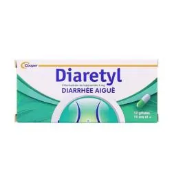 COOPER Diaretyl Diarrhée aigue x12 gélules