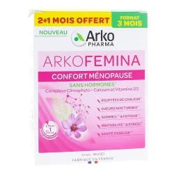 ARKOPHARMA ArkoFemina - Confort Ménopause x180 gélules (3 mois)