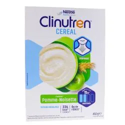 CLINUTREN Céréales saveur Pomme Noisette 450g