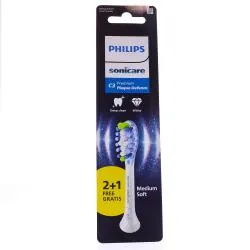 PHILIPS Sonicare Tête de brosse C3 Premium Plaque Defence 2+1 offert