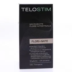 TELOSTIM Flori-nate Microbiote Flore intestinale 56 gélules