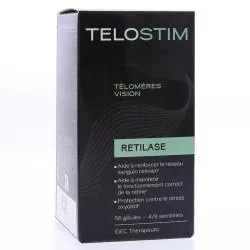 TELOSTIM Retilase Télomères Vision 56 gélules