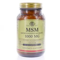 SOLGAR MSM 1000 mg x60 Comprimés