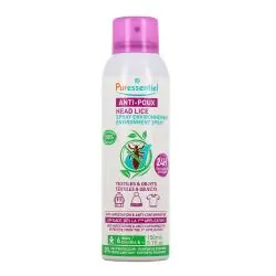 PURESSENTIEL Anti-Poux - Spray Répulsif Environnement 150ml