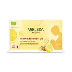 WELEDA Tisane Allaitement Bio Saveur Citron et Gingembre x20 Sachets