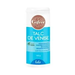 GIFRER Bébé - Talc de venise poudreuse de 100g