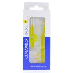 CURAPROX Prime Start - 5 Brossettes Interdentaires + 2 Manches n°09 jaune