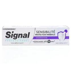 SIGNAL Sensibilité - Dentifrice protection minérale interdentaire 75ml