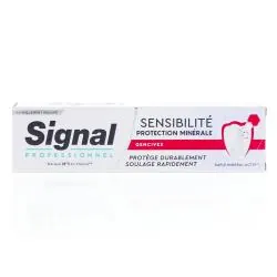 SIGNAL Sensibilité - Dentifrice protection minérale genvices 75ml