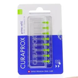 CURAPROX Prime Refill 8 Recharges Brossettes vert 011