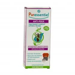 PURESSENTIEL Lotion traitante anti-poux + peigne 100ml