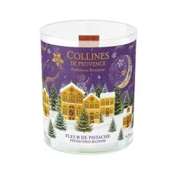 COLLINES DE PROVENCE Bougie Parfumée Fleur de Pistache 75g