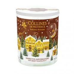 COLLINES DE PROVENCE Bougie Parfumée Noisette Gourmande 180g