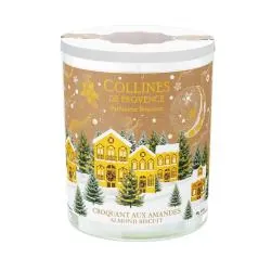 COLLINES DE PROVENCE Bougie Parfumée Croquant aux Amandes 180g