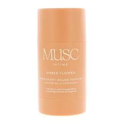 MUSC INTIME La Précieuse - Déodorant Solide Parfum Ambre Florale 50g