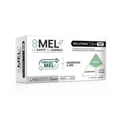 8MEL+ Mélatonine 1,9mg x60 comprimés