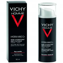 VICHY Homme Hydra Mag C+ - Soin Hydratant Anti-Fatigue 50ml