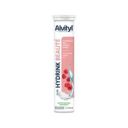 ALVITYL Hydrink Beauté Arôme Framboise x20 Comprimés Effervescents