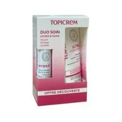 TOPICREM Duo soin Lèvres et Mains Hydratant