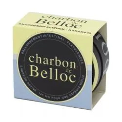 Charbon de belloc 125 mg boîte en fer de 36 capsules