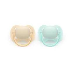 AVENT Ultra Solft - Sucettes 0-6 mois beige / bleu