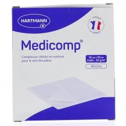 MEDICOMP Compresse non-tissé 10 sachets de 10x10cm