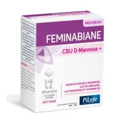 PILEJE Feminabiane - CBU D-Mannose + x10 Sachets à Diluer