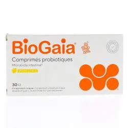 BIOGAIA Comprimés Probiotiques Arôme Citron x30 Comprimés à Croquer