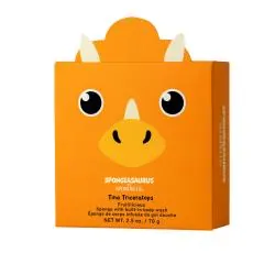 SPONGELLE Animals - Eponge pour le corps infusée de gel douche tina triceratops 70g