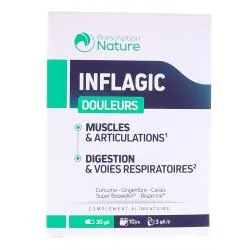 PRESCRIPTION NATURE Inflagic boite 30 gélules