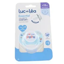 LUC ET LEA Essentiel collerette confort+ - Sucette +18 mois j'aime mon papa