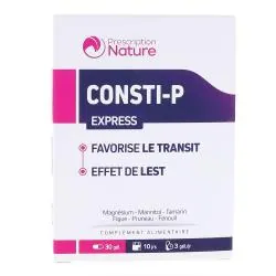 PRESCRIPTION NATURE Consti-P Express x30 gélules