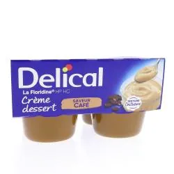 DELICAL La Floridine HP/HC - Crème Dessert Café 4x200g
