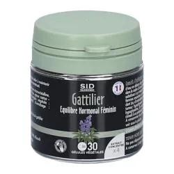 SID NUTRITION Gattilier 30 gélules