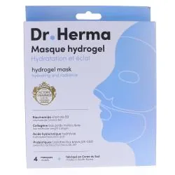 DR. HERMA Masque Hydrogel x4 masques