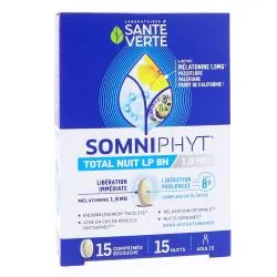 SANTÉ VERTE Somniphyt Total Nuit LP 1.9mg 15 comprimés
