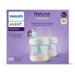 AVENT Natural Response - Biberon Air Free vent Natural +0mois x2 125ml