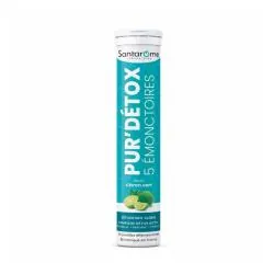 SANTAROME Pur'Detox 5 Emonctoires x20 Pastilles Effervescentes