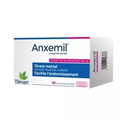 TILMAN Anxemil stress mental 98 comprimés