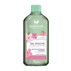 BIO SECURE Gel douche à la fleur de cerisier bio 500ml