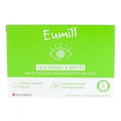 EUMILL Gouttes Occulaires Yeux Rouges & Irrités 10 unidoses 0,5 ml