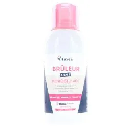 VITAVEA Brûleur 4 en 1 Morosil 400 Saveur pêche 500ml