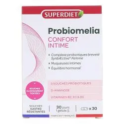 SUPERDIET Probiomelia Confort Intime 30 gélules