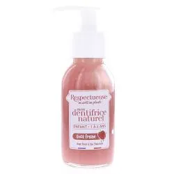 RESPECTEUSE Mon dentifrice naturel enfant fraise 80ml
