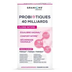 GRANIONS Probiotiques - Flore Intime x40 Gélules