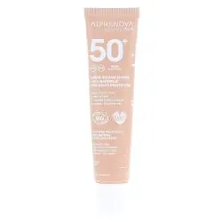 ALPHANOVA Organic Sun - Crème solaire teintée nude SPF50 Bio 50ml