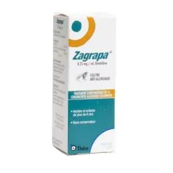 THEA Zagrapa 0,25mg Collyre anti allergique 5ml