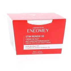 ENEOMEY Stim Renew 30 - Soin nuit anti-âge unifiant eco-recharge 50ml